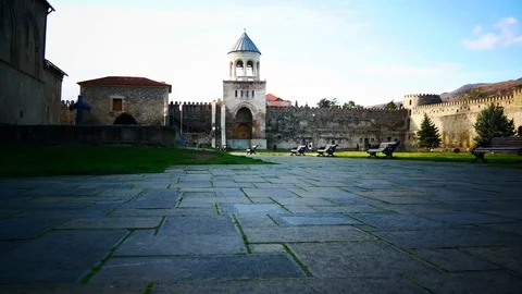 Square, corner, court Stock Footage 105295667