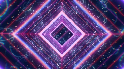 Square corridor Vídeos de archivo 126275279