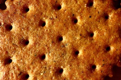 Square crackers closeup Stock Photos