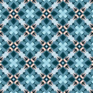 Square-Cross Modern Geometric Pattern | Vector2025-016dvm Stock Illustration