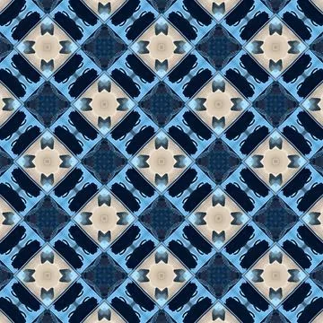 Square-Cross Modern Geometric Pattern | Vector2025-030dvm Stock Illustration