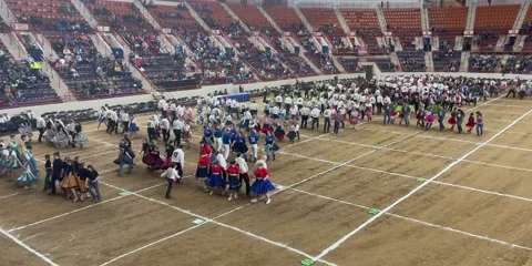 Square Dancing Competition Video stock 239086359