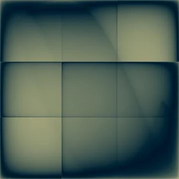 Square dark screen Illustrazione stock