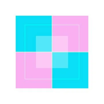 Square design background Stock Illustration