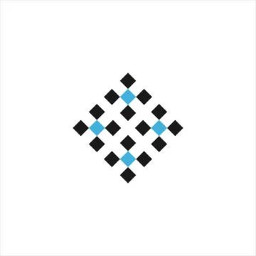 Square design element used in ukrainian ornamental design. Stock vector Stock Illustration