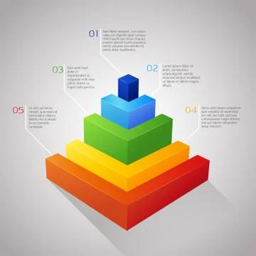 Square diagram Stock Illustration
