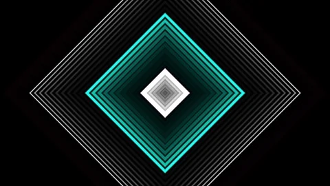 Square Echo Loop Stock Footage 103802765