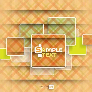 Square Element On Stripes Background Square Element On Stripes Background.... Stock Photos