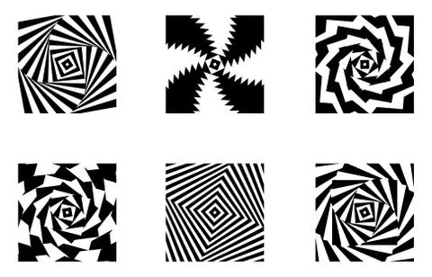 Square elements for design project - vector set Stock Illustration