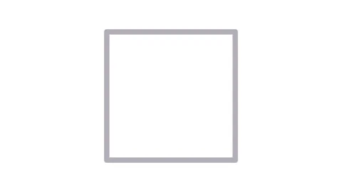 A square featuring a green border surrounding a black border. Stock Footage 334930930