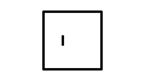 A square featuring intersecting lines forming a structured layout pattern. Stock Footage 334931078