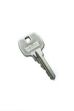 Square flat key Stock Photos