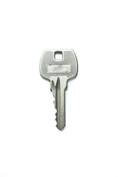Square flat key top view Stock Photos