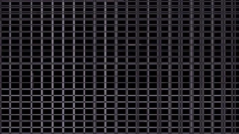 Square flickering Streaks on the screen, Moving lines, Noise, Black screen Stock-Footage 142199959