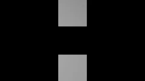 Square flip greyscale Stock Footage 99725380