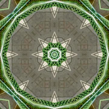 Square frame Circular design with copy space and negative space in the center 스톡 사진