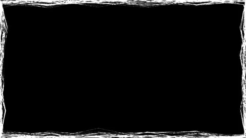 Square frame hand-drawn scribble animation. Pen marker doodle style. Sketch.. Video stock 302217700