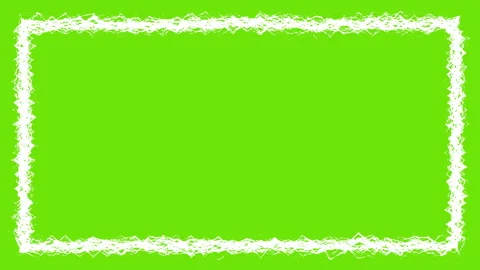 Square frame hand-drawn scribble animation. Pen marker doodle style. Sketch.. Stock Footage 312769771