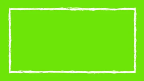 Square frame hand-drawn scribble animation. Pen marker doodle style. Sketch.. Stock Footage 313247527
