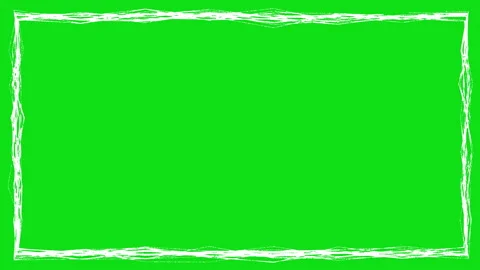 Square frame hand-drawn scribble animation. Pen marker doodle style. Sketch.. Video stock 333076346