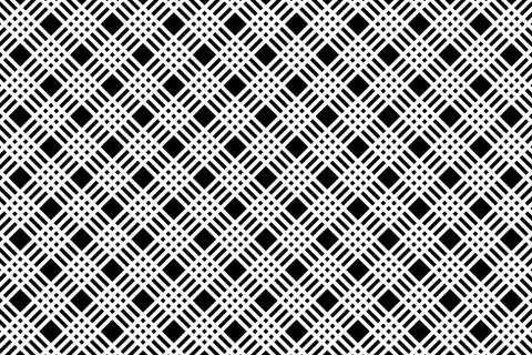 Square - geometric abstract vector pattern Illustrazione stock