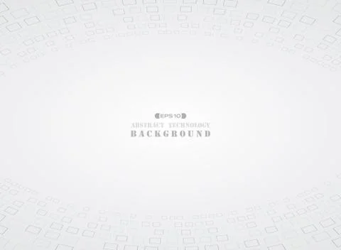 Square of geometric pattern movement with center space background. Stock-Illustration