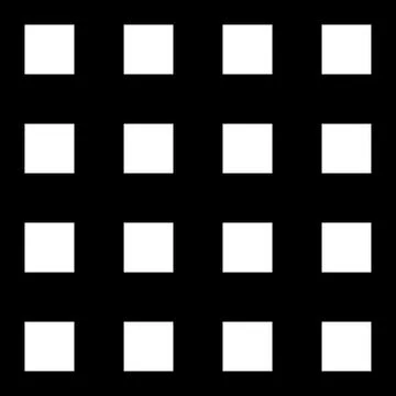 Square geometric seamless pattern. Memphis style Stock Illustration