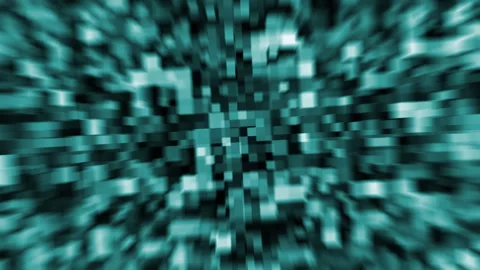 Square geometric zoom from top view Stock-Footage 273093946