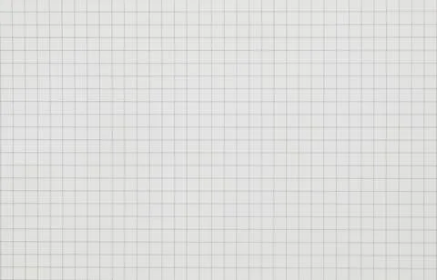 Square graph line full page, Grid line on white paper. Foto stock