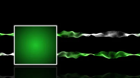 Square Green String Stock Footage 25335350