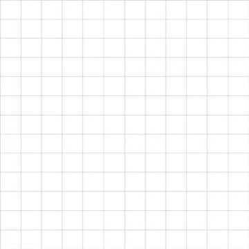 Square grid background. Grid paper used for notes or decoration. Stock Illustration