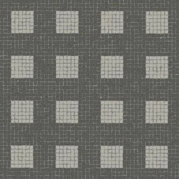 Square Grid Mosaic Cobblestone Paving Stone Pattern Overhead View Stock Photos