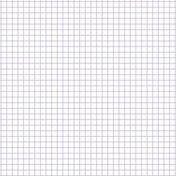 Square grid paper sheet. Seamless note paper illustration Stock Illustration