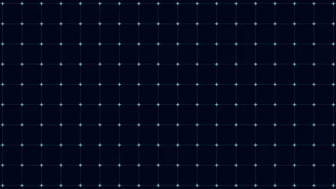Square grid pattern in black and green with connected lines 스톡 동영상 316731650