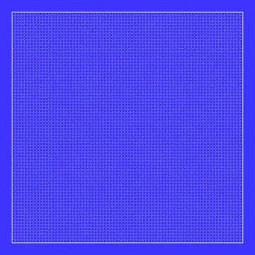 Square grid pattern with geometric lines and dots for technology Stock Illustration