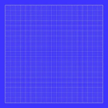 Square grid pattern with geometric lines and dots for technology Stock Illustration