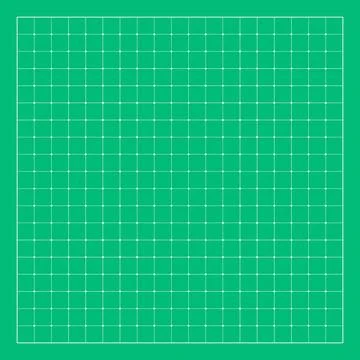 Square grid pattern with geometric lines and dots for technology Stock Illustration