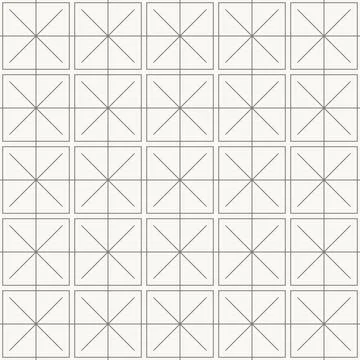 Square grid tile pattern, seamless pattern in line design. square, grid 库存插图