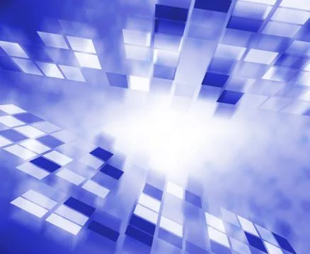 Square grids background means blurry style or creative wallpaper. Stock-Illustration