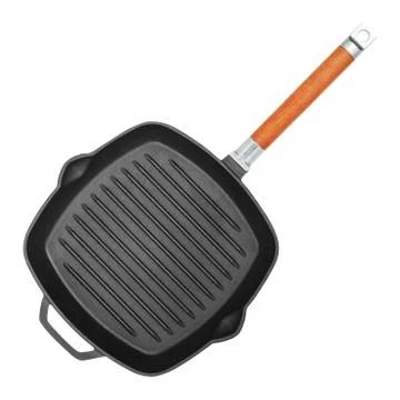 Square Grill Pan Stock Photos