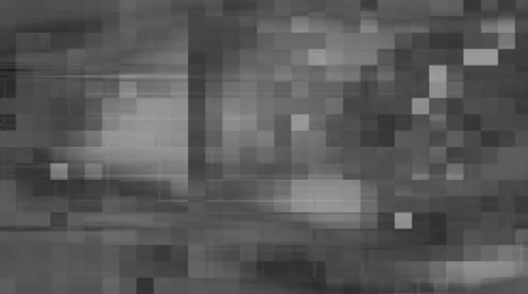 Square Grunge pixel static Abstract Loop Stock Footage 49683492
