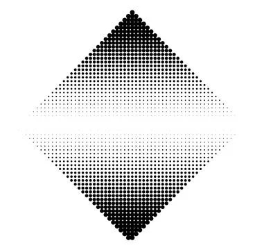 Square halftone gradient vector. Retro background 스톡 일러스트