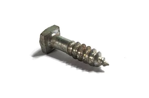 Square head screw Stock Photos
