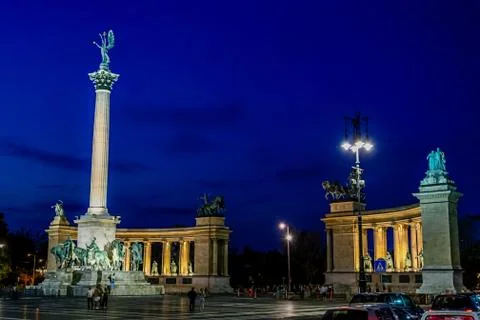 Square of the Heroes Stock Photos