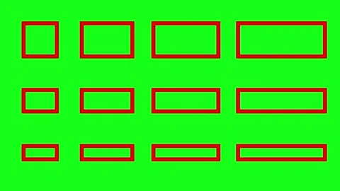 Square Highlight text for presentation documents Stockbeeldmateriaal 303593517