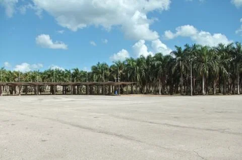 Square in higuey Stock Photos