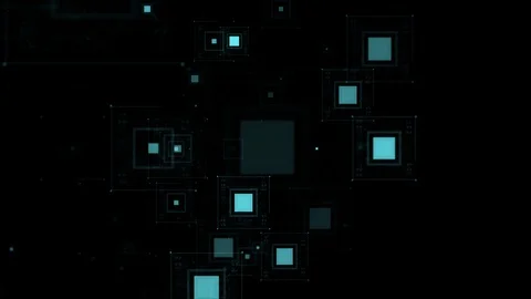 Square Hud Background Stock-Footage 109409451