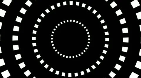 Square hypnotize Stock Footage 18007778