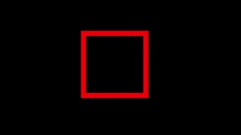 Square icon animated video Stock Footage 294697316