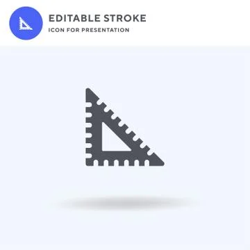 Square icon vector, filled flat sign, solid pictogram isolated on white, logo イラスト素材